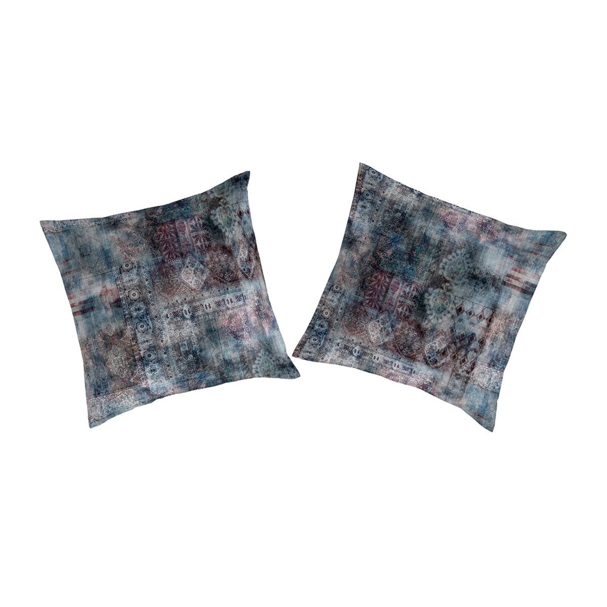 Funda de almohada (2) usain azul 65x65(2) cm