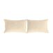 2 fundas de almohada PURE 2 fundas de almohada PURE Crema