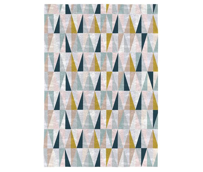 Alfombra decorativa rusg&rugs sansa 160x230 cm multicolo