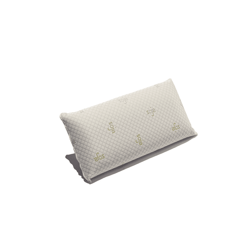 Pacote com 2 Travesseiros Viscoelásticos de Soja de 70 cm, Firmeza Média, Ergonômicos e Adaptáveis à Cabeça e Pescoço. Pacote com 2 Travesseiros Viscoelásticos de Soja de 70 cm, Firmeza Média, Ergonômicos e Adaptáveis à Cabeça e Pescoço.