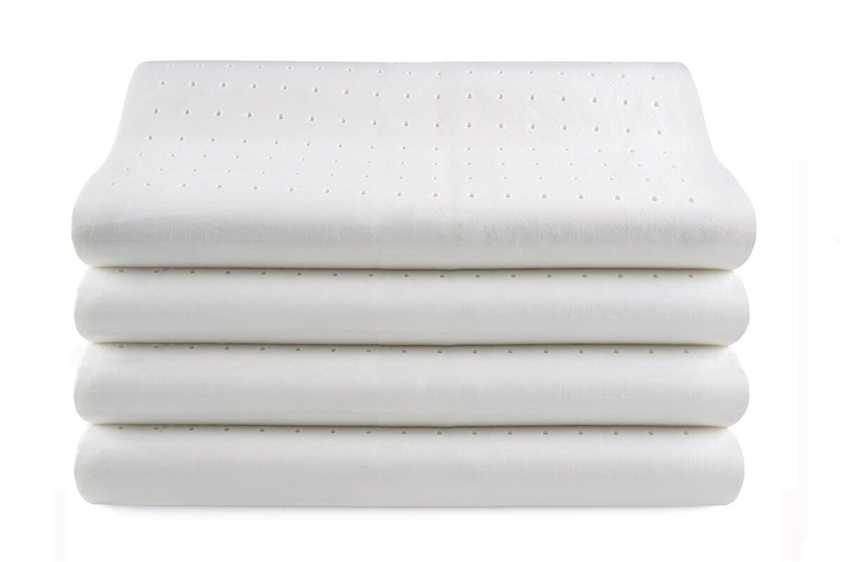 Pack 4 Almohadas Visco Perforada Cervical Alta Gama