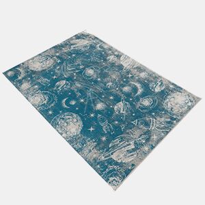 80 x 150cm carpete de poliéster estampado