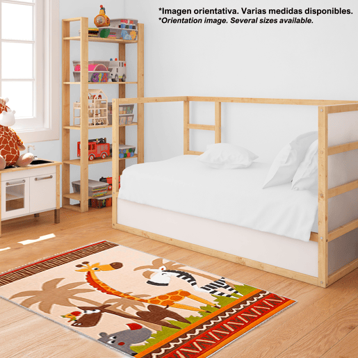 160 x 230cm carpete de poliéster estampado