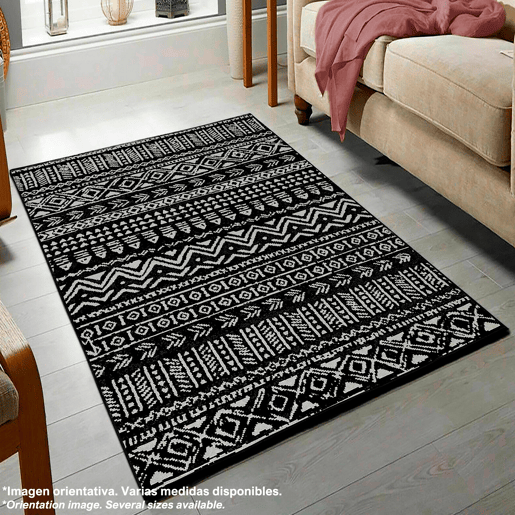 100 x 150cm carpete de poliéster estampado