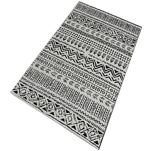 60 x 100cm carpete de poliéster estampado