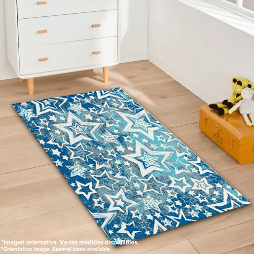 100 x 150cm carpete de poliéster estampado