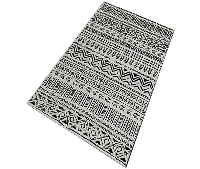Alfombra de poliester estampada 80 x 120cm