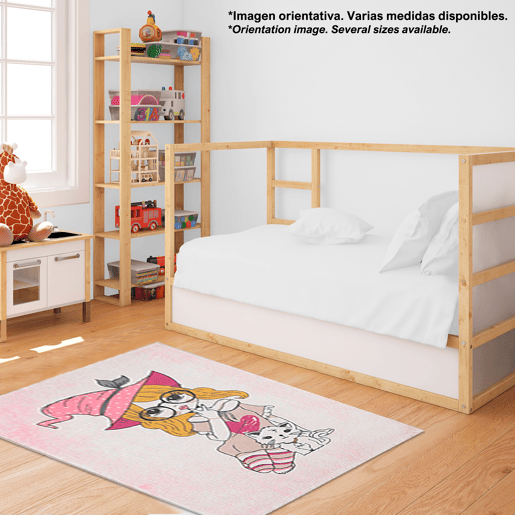 160 x 230cm carpete de poliéster estampado