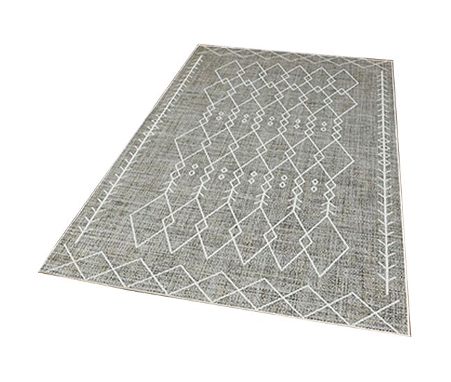 Alfombra de poliester estampada 140 x 220cm