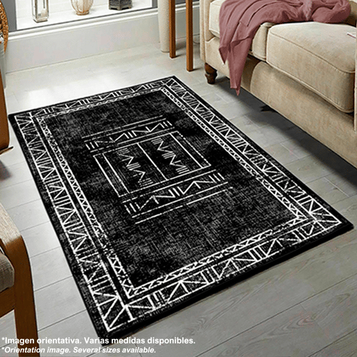 100 x 150cm carpete de poliéster estampado