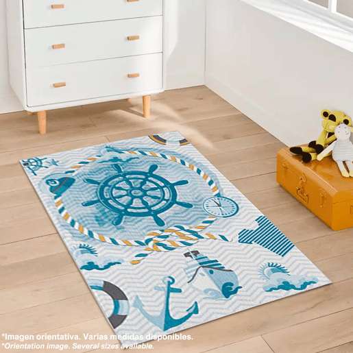 100 x 200 cm carpete de poliéster estampado