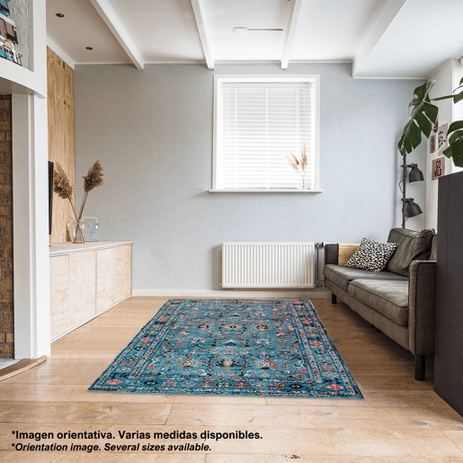 100 x 200 cm carpete de poliéster estampado