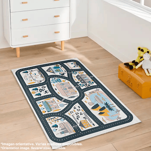 100 x 150cm carpete de poliéster estampado