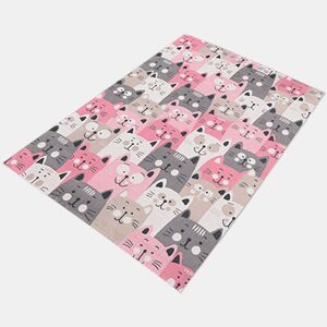 100 x 150cm carpete de poliéster estampado