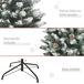 Árbol de Navidad PVC, Acero HOMCOM, hogar - decoración hogareña Árbol de Navidad PVC, Acero HOMCOM, hogar - decoración hogareña Verde