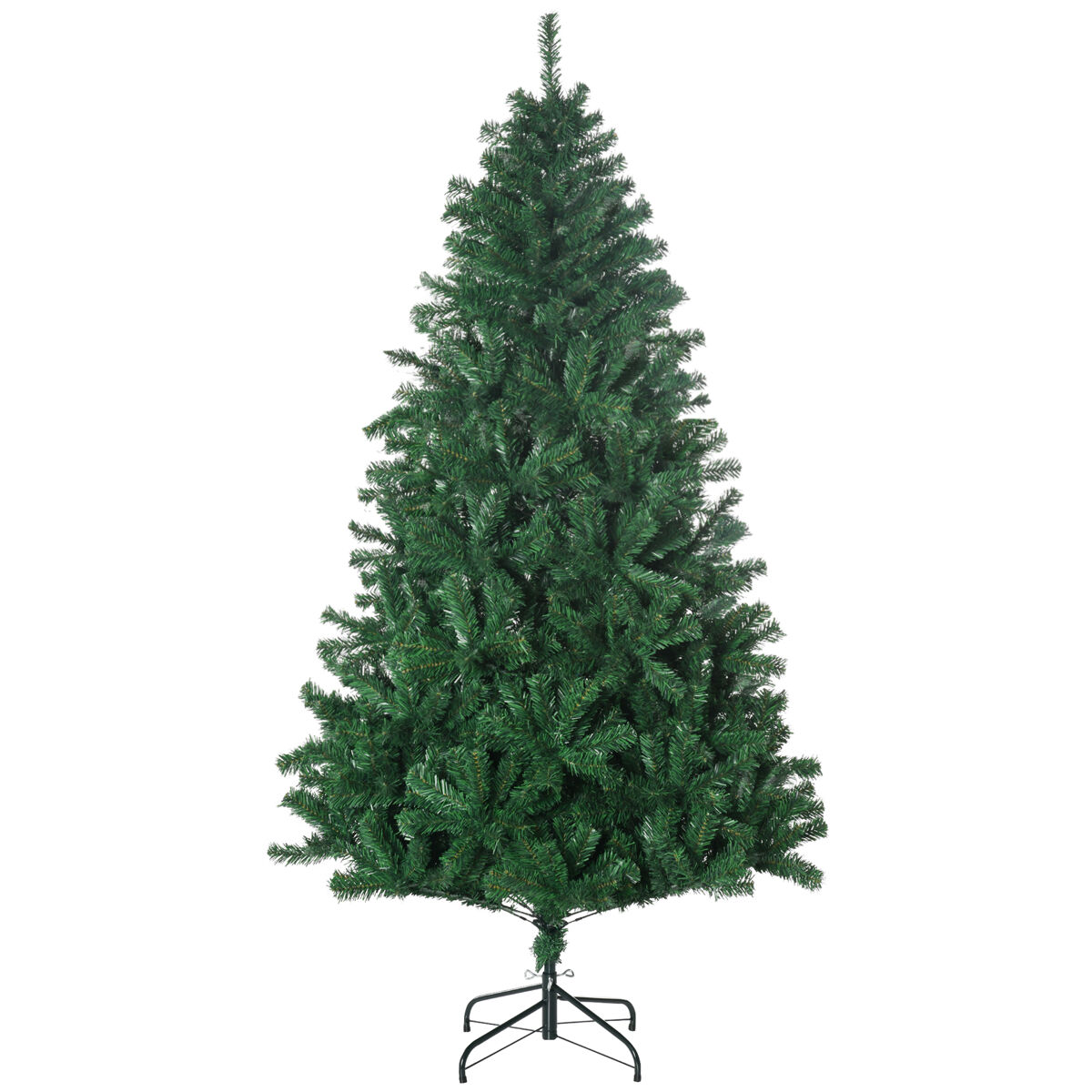 Árbol de Navidad Plástico, metal, PE HOMCOM