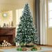 Árbol de Navidad PVC, Acero HOMCOM, hogar - decoración hogareña Árbol de Navidad PVC, Acero HOMCOM, hogar - decoración hogareña Verde