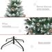 Árbol de Navidad PVC, Acero HOMCOM, hogar - decoración hogareña Árbol de Navidad PVC, Acero HOMCOM, hogar - decoración hogareña Verde