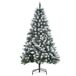 Árbol de Navidad Plástico, Acero HOMCOM Árbol de Navidad Plástico, Acero HOMCOM