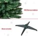Árbol de Navidad Plástico, Metal HOMCOM Árbol de Navidad Plástico, Metal HOMCOM Verde