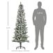 Árbol de Navidad PVC y Acero HOMCOM, hogar - decoración hogareña Árbol de Navidad PVC y Acero HOMCOM, hogar - decoración hogareña Multicolor