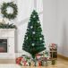 Árbol de Navidad PVC y Metal HOMCOM, hogar - decoración hogareña Árbol de Navidad PVC y Metal HOMCOM, hogar - decoración hogareña Verde