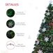 Árbol de Navidad PVC y Metal HOMCOM, hogar - decoración hogareña Árbol de Navidad PVC y Metal HOMCOM, hogar - decoración hogareña Verde