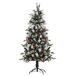 Árbol de Navidad Plástico, PE, Acero HOMCOM Árbol de Navidad Plástico, PE, Acero HOMCOM Verde