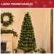 Árbol de Navidad PVC y metal HOMCOM, hogar - decoración hogareña Árbol de Navidad PVC y metal HOMCOM, hogar - decoración hogareña Verde
