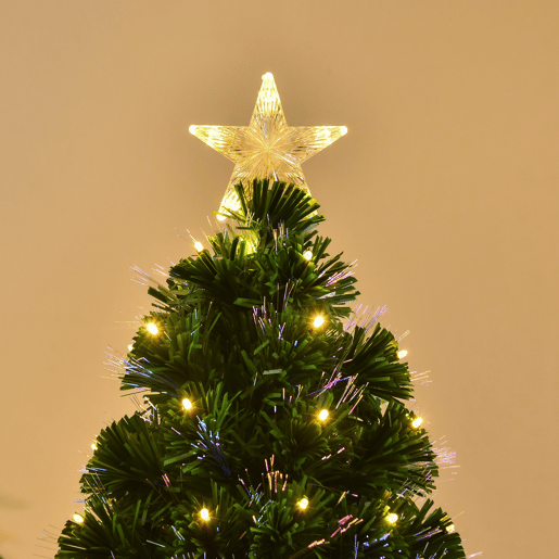 HOMCOM Árvore de Natal 180 cm Árvore de Natal Artificial com Luzes LED Fibra Óptica 230 Ramos de PVC e Suporte Metálico Ø82x180 cm Verde HOMCOM Árvore de Natal 180 cm Árvore de Natal Artificial com Luzes LED Fibra Óptica 230 Ramos de PVC e Suporte Metálico Ø82x180 cm Verde