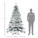 Árbol de Navidad PVC, Metal HOMCOM, hogar - decoración hogareña Árbol de Navidad PVC, Metal HOMCOM, hogar - decoración hogareña Multicolor