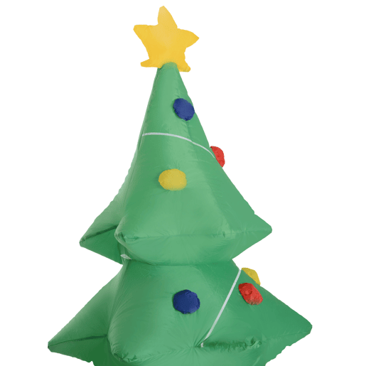 HOMCOM Árvore de Natal Insuflável 1,5 m Árvore Decorativa de Natal com Decorações e Luzes LED Insuflável de Natal 65x75x150 cm Multicor HOMCOM Árvore de Natal Insuflável 1,5 m Árvore Decorativa de Natal com Decorações e Luzes LED Insuflável de Natal 65x75x150 cm Multicor