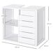 Armario Bajo para Lavabo MDF kleankin, hogar - baño 60x30 Armario Bajo para Lavabo MDF kleankin, hogar - baño 60x30 Blanco