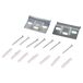 Armario Bajo para Lavabo MDF kleankin, hogar - baño 60x30 Armario Bajo para Lavabo MDF kleankin, hogar - baño 60x30 Blanco