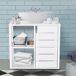 Armario Bajo para Lavabo MDF kleankin, hogar - baño 60x30 Armario Bajo para Lavabo MDF kleankin, hogar - baño 60x30 Blanco