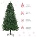 Árbol de Navidad PVC, Acero HOMCOM, hogar - decoración hogareña Árbol de Navidad PVC, Acero HOMCOM, hogar - decoración hogareña Verde
