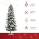 Árbol de Navidad PVC, PE, Acero HOMCOM Árbol de Navidad PVC, PE, Acero HOMCOM Multicolor