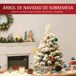 Árbol de Navidad PVC, Arpillera y Cemento HOMCOM Árbol de Navidad PVC, Arpillera y Cemento HOMCOM Multicolor