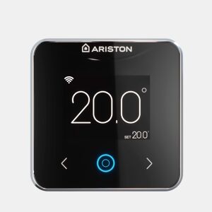 Termóstato inteligente wifi, Ariston, Cube S Net Preto, Ligação por cabo
