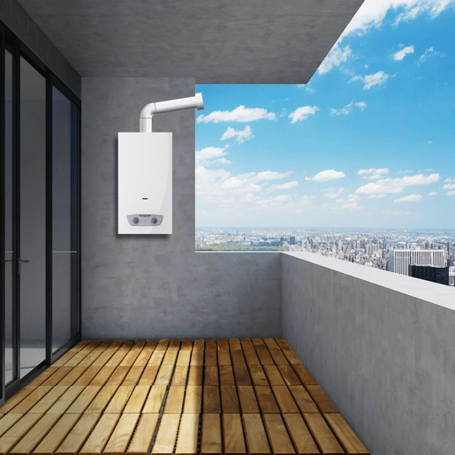 Aquecedor atmosférico instantâneo a gás, Ariston, Fast R X 11 litrosminuto, gás butanopropano, classe energética A