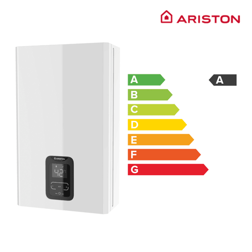 Aquecedor estanque a gás instantâneo, Ariston, Next Evo X 11 litrosminuto, gás butanopropano, Classe energética A