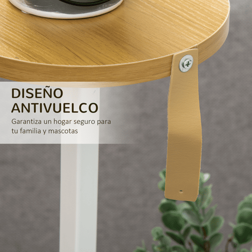 Outsunny Suporte para Plantas Prateleiras para Plantas de 4 Níveis Suporte para Vasos de Plantas com Estrutura de Aço para Interior e Exterior 40x40x95,5cm Madeira e Branco Outsunny Suporte para Plantas Prateleiras para Plantas de 4 Níveis Suporte para Vasos de Plantas com Estrutura de Aço para Interior e Exterior 40x40x95,5cm Madeira e Branco