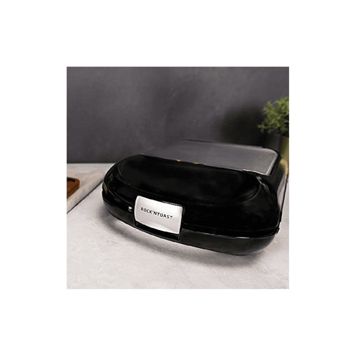 Cecotec Tostadeira de 4 sandes com acabamentos em aço inoxidável, 1500 W de potência, com placas de revestimento antiaderente.