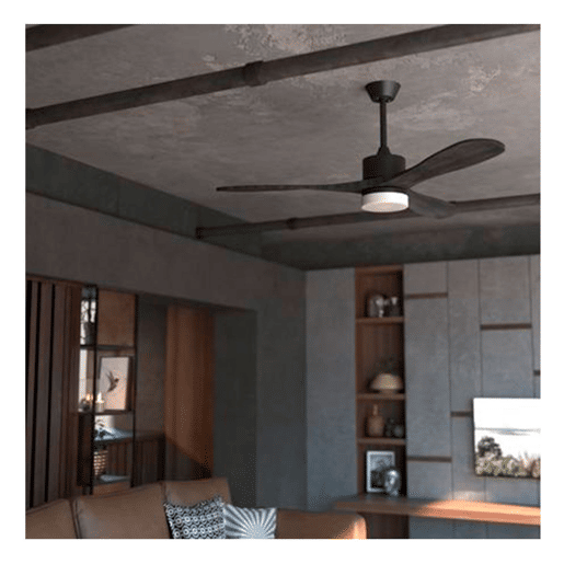 Cecotec Ventoinha de teto de 35 W com motor DC, 52u2019u2019 e candeeiro LED.