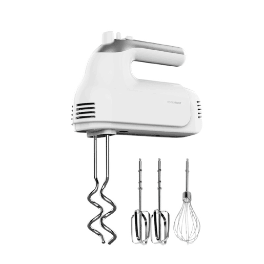 Cecotec Batedeira de varas com 500 W, 5 níveis de velocidade mais função Turbo e três acessório de aço inoxidável.
