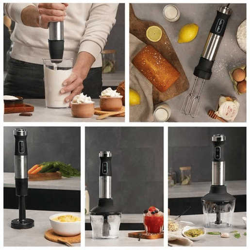 Cecotec TitanBlack 1500 XL Batedeira manual PerfectCream&Crush Power TitanBlack 1500 XL