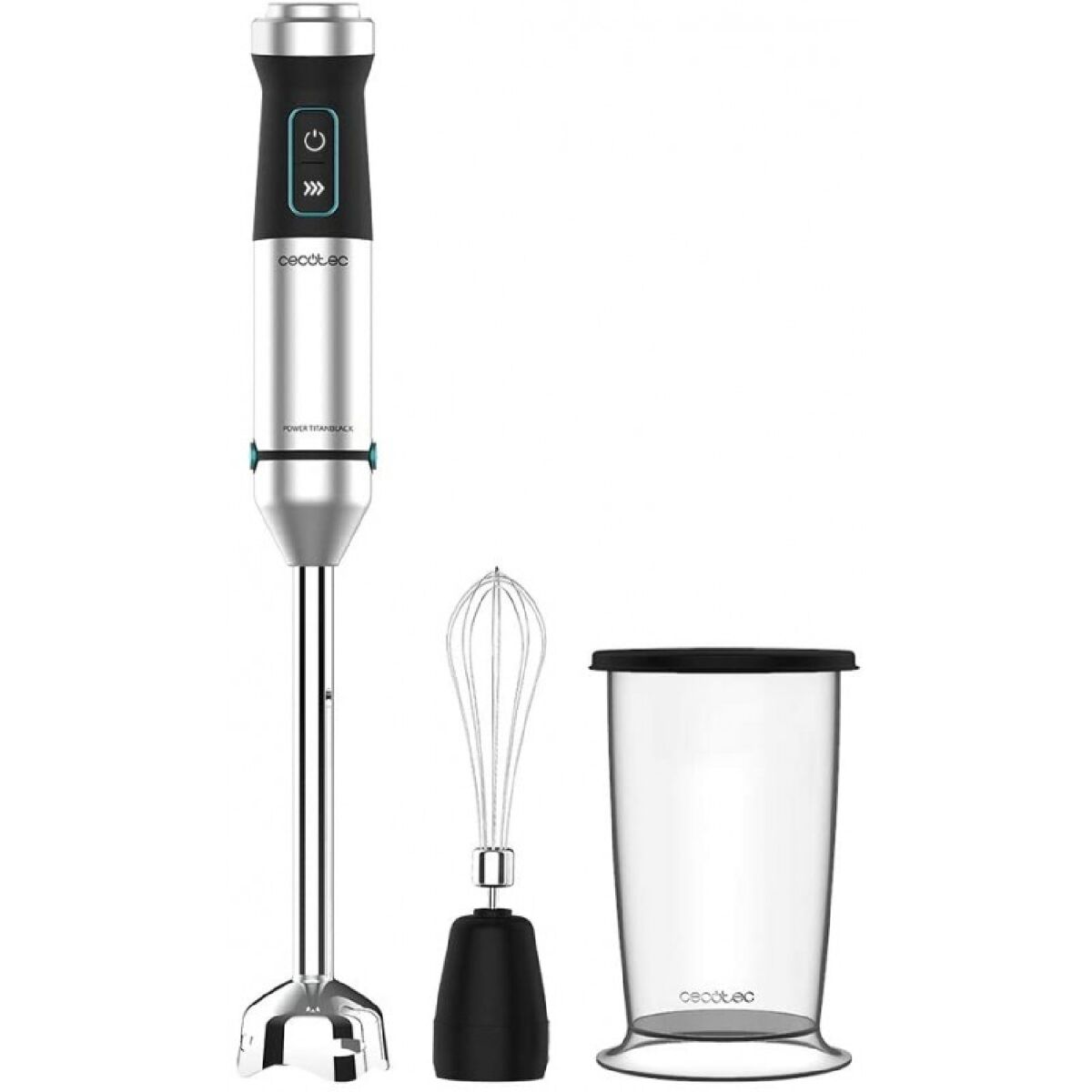Batidora de mano Cecotec Power TitanBlack 1500 XL Cream 1500W