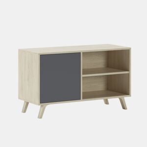 Mesa de TV Wind 100 Puccini - Cinzento antracite 95 x 56,9 x 39,6 cm