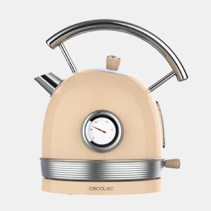 Cecotec Chaleira estilo Vintage, 2.200 w de potência e 1,8 litros de capacidade.