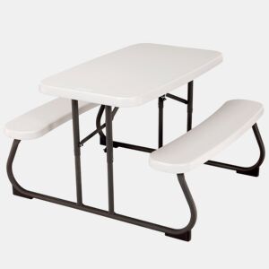 Mesa plegable picnic ultrarresistente infantil LIFETIME 82,5 x 90 x 53,5 cm UV100